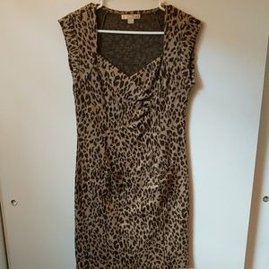 Leopard print dress